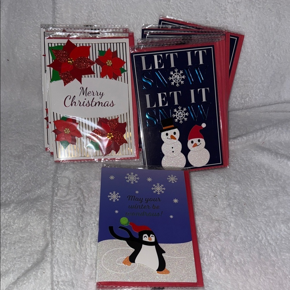 Festive Holiday Greeting Cards Set
